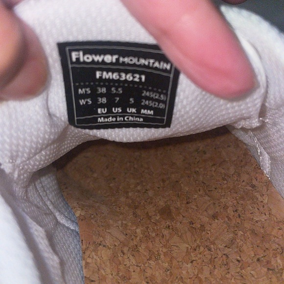 NWT Flower Mountain YAMANO 3 WOMAN KAISO - Eco-suede technical fabric Sneaker - Picture 11 of 14